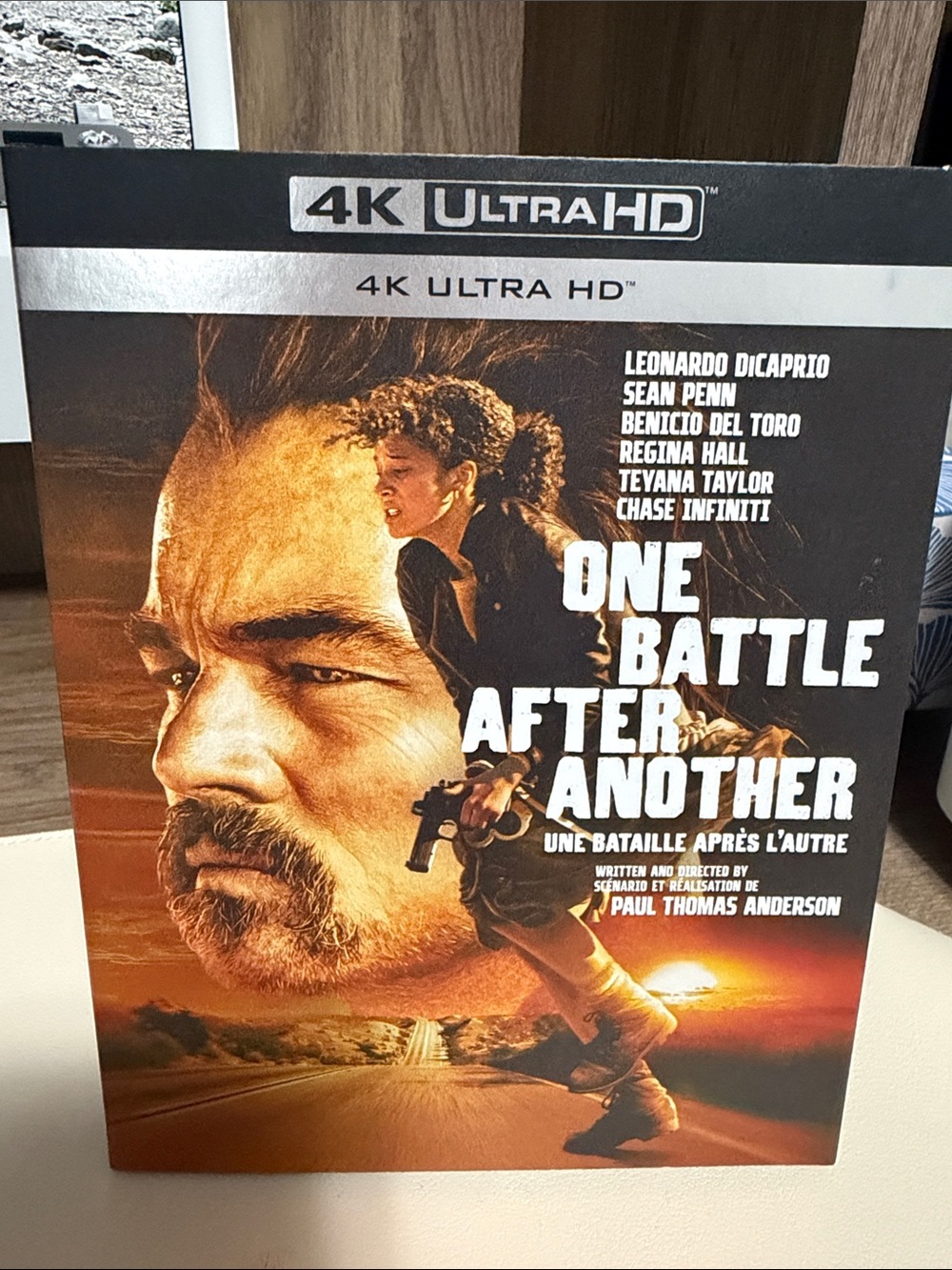 One Battle After Another (2025, 4K Ultra HD with Slipcover) Brand New